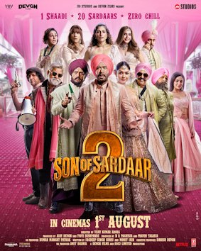 Son of Sardaar 2 2025 Hindi WEB-DL 720p – 1080p
